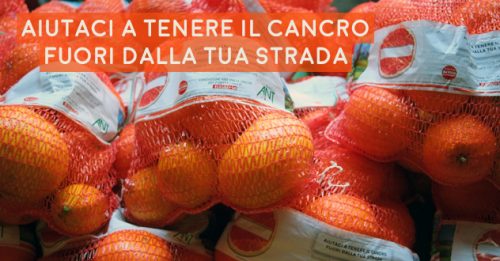 Aiutaci a tenere il cancro fuori dalla tua strada con gli agrumi per la Prevenzione ANT