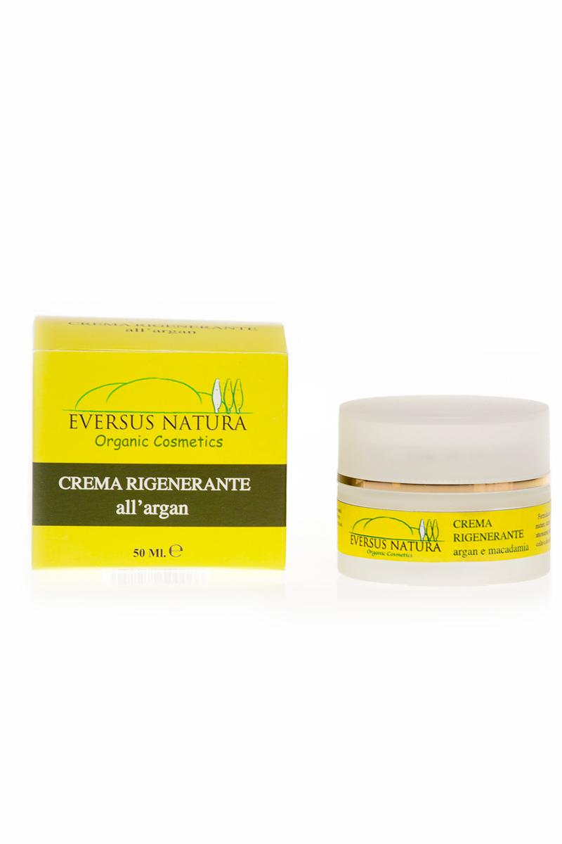 <B style='color:red'>SOLO BOLOGNA E PROVINCIA</B> - CREMA RIGENERANTE ARGAN E MACADAMIA - EVERSUS NATURA