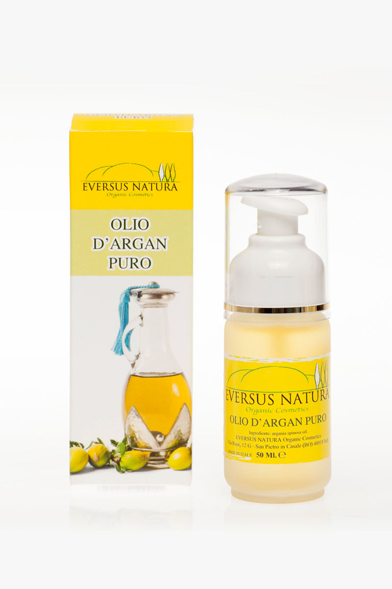 <B style='color:red'>SOLO BOLOGNA E PROVINCIA</B> - OLIO ARGAN PURO - EVERSUS NATURA