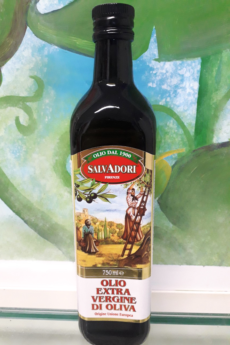 <b color='purple' style='color:purple'>SOLO CAGLIARI</B> - OLIO EXTRA-VERGINE D’OLIVA SALVADORI 750ml
