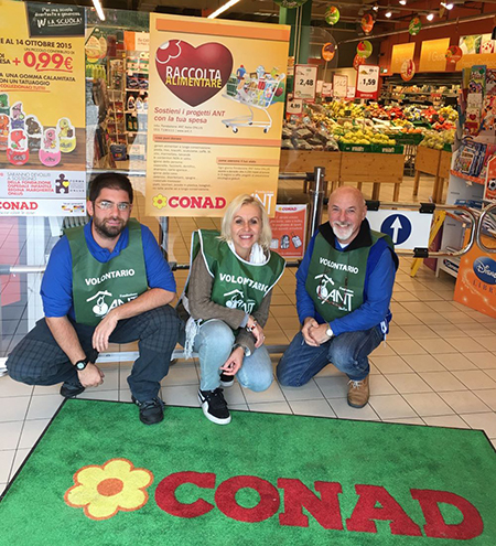 Raccolta Alimentare Nordiconad per ANT