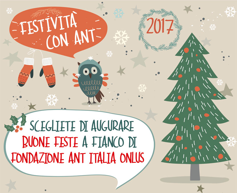 Regali Di Natale Onlus.Natale Con Ant Ant Italia