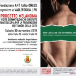 Progetto Prevenzione Melanoma, novembre 2019 - Pesaro Vallefoglia (PU)