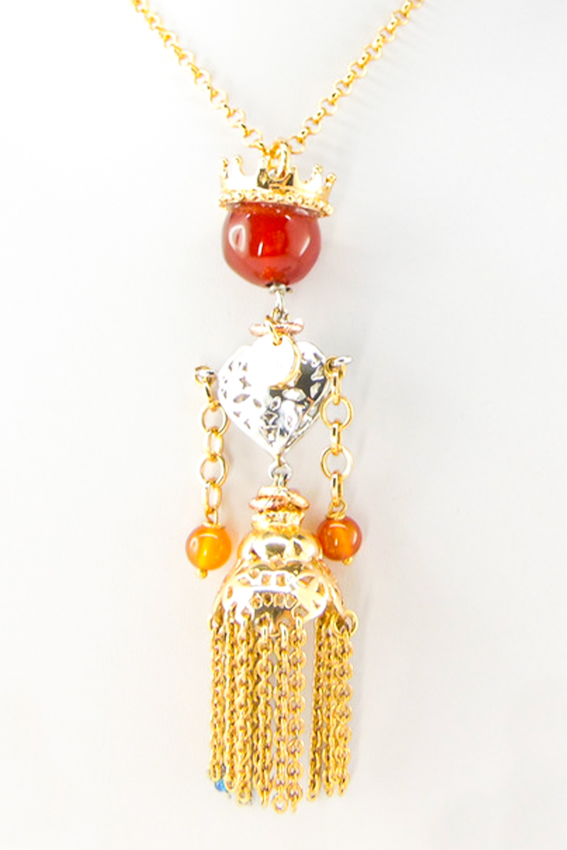 COLLANA FATTA A MANO CON PIETRE NATURALI, by BANE’, vari modelli