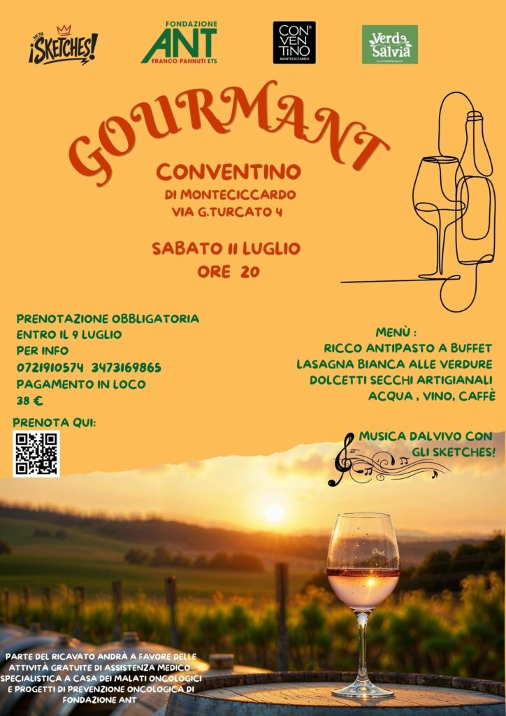 Locandina evento Gourmant